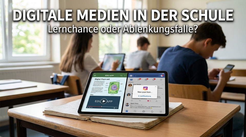 Digitale Medien in der Schule: Zwischen Lernchance und Ablenkungsfalle